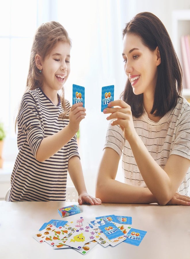 Timenued Kids Card Games,Go Fish,Old Maid Card Game,Go Fish Card Games for Kids Ages 4-8,Fun Classic Kid Toddlers Games for Family Game Night Party Travel Preschool Classroom,Stocking Stuffers Gifts,4 Decks - Image 5
